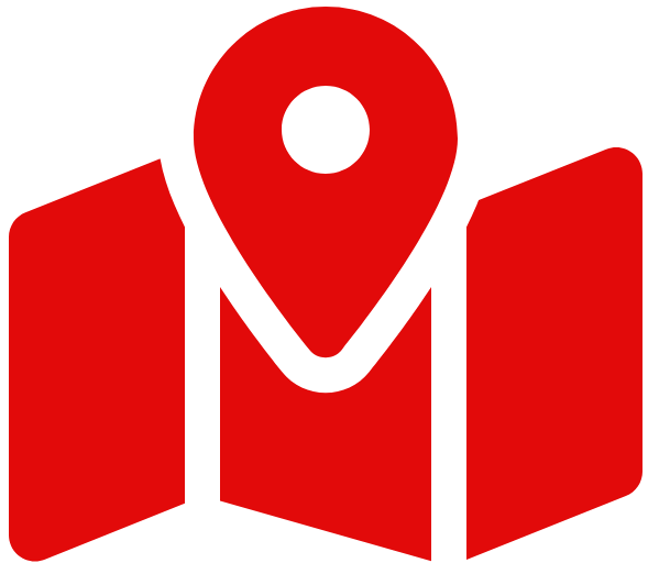 Location icon with map